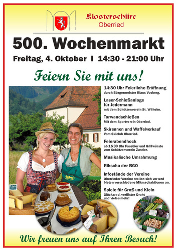 500. Wochenmarkt